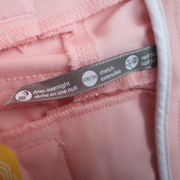 NWT Lole Stretch Ladies Size 10 Pink UPS 50+ Sun Protection Capri Pants - Picture 7 of 14